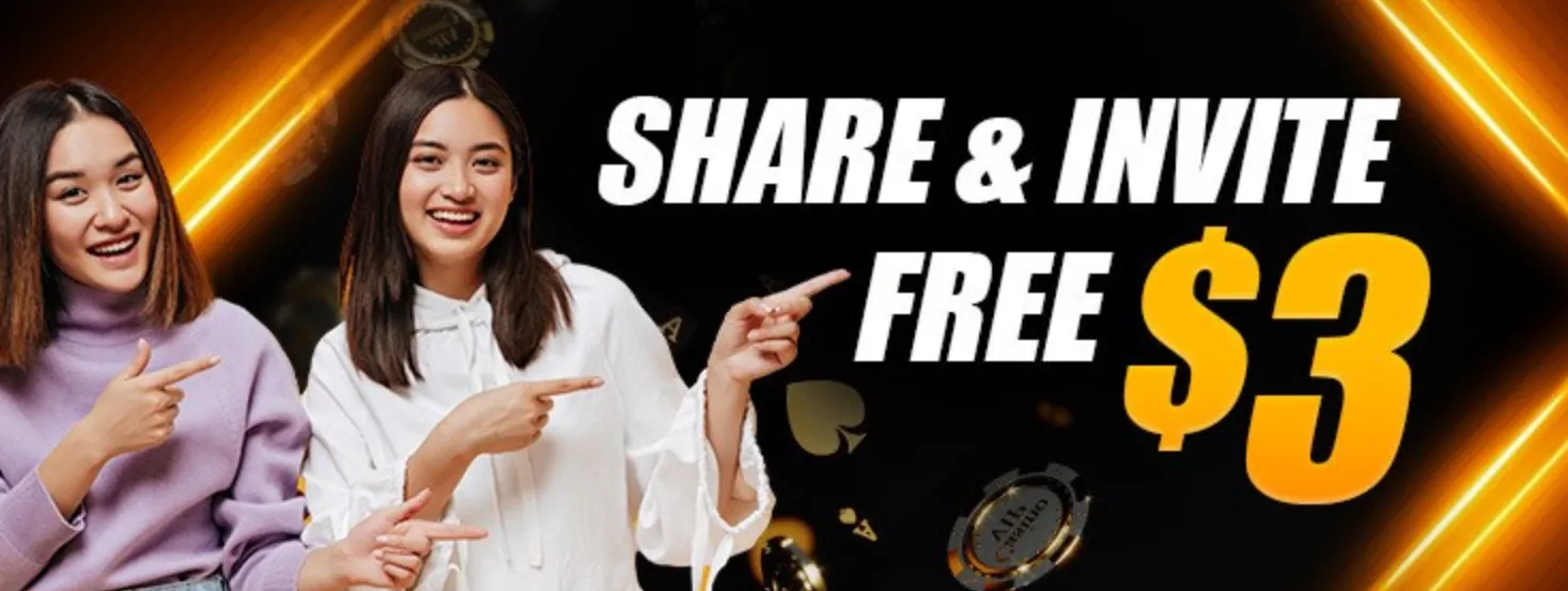 Invite friends free bonus offer